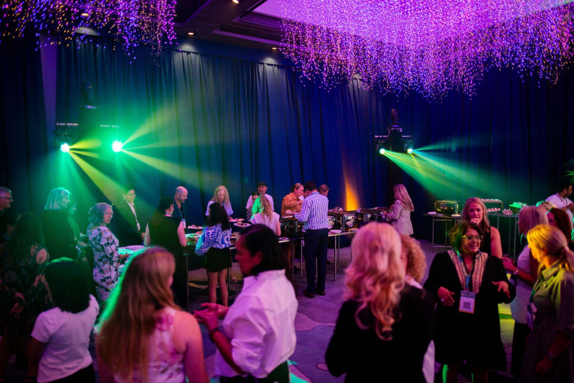 Guests connecting at the inaugural AUNZ MICE Club event
