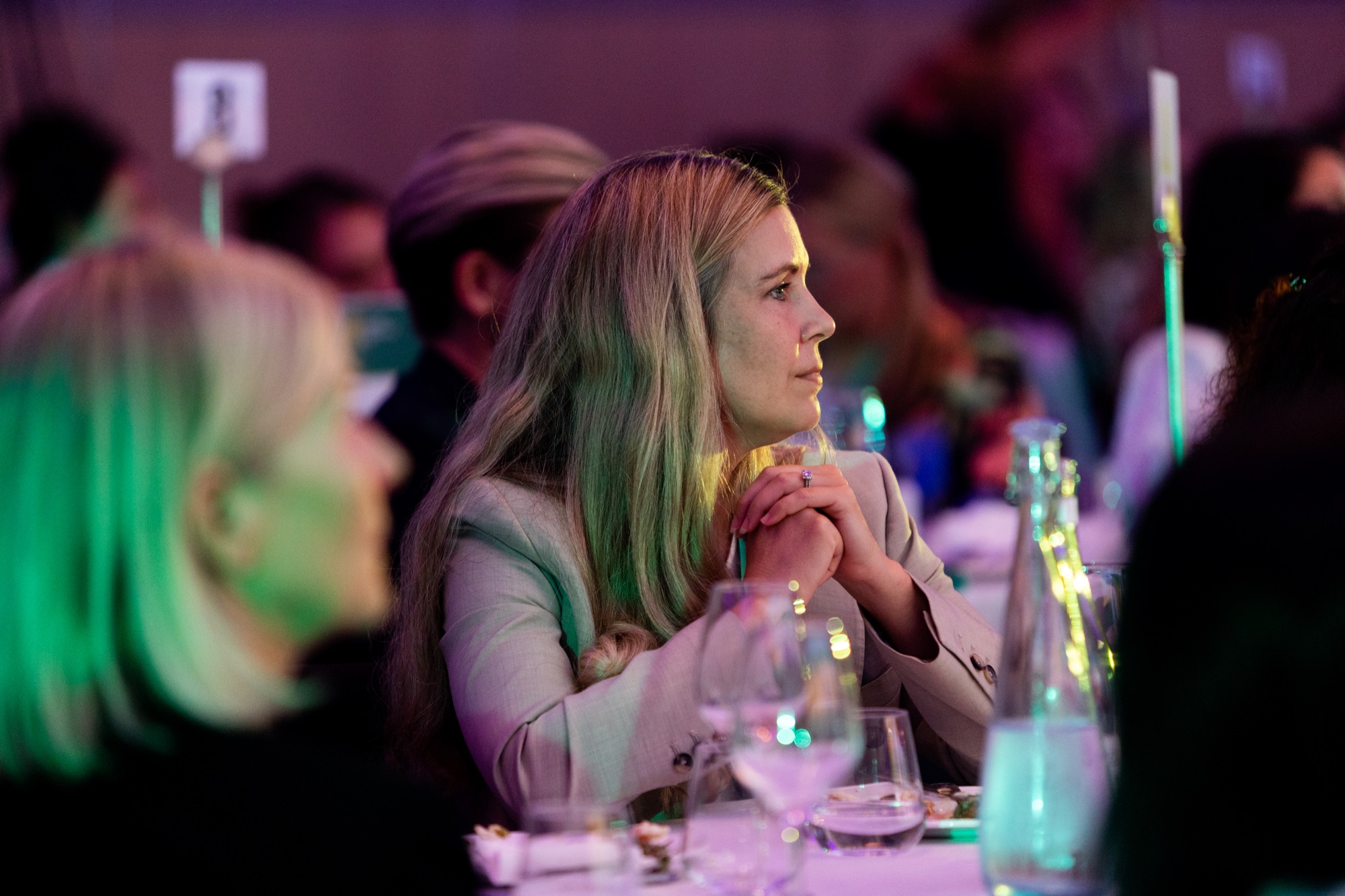 Guests listening during the inaugural event