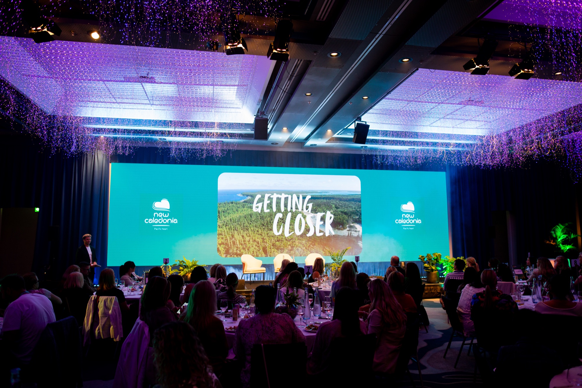 Grand Millennium Auckland event room and stage