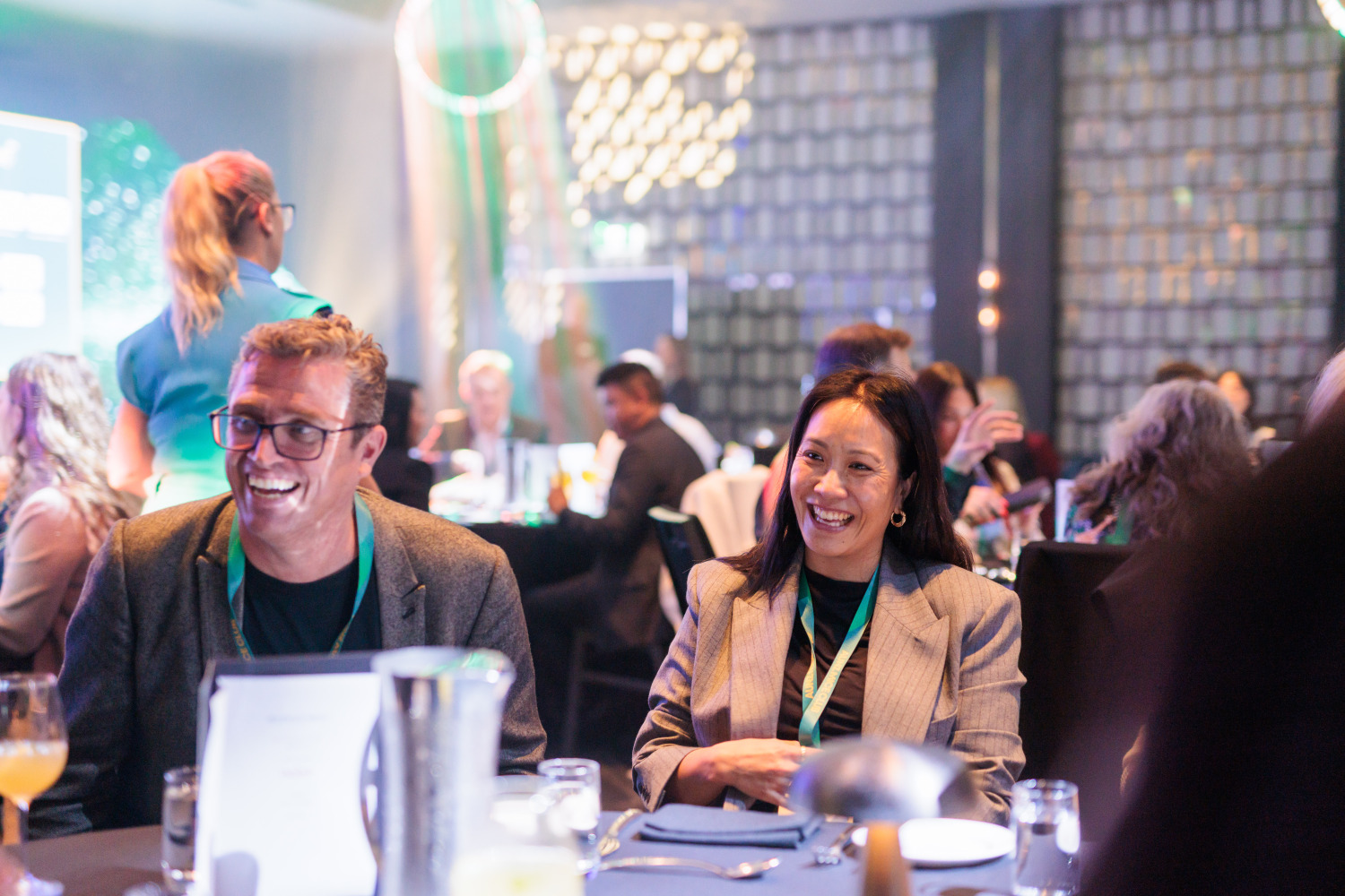 Event professionals connecting at an AUNZ MICE Club event